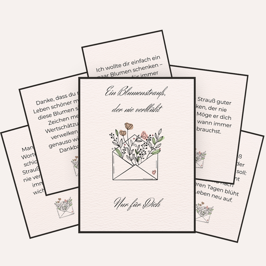 Digitale Grußkarten – Einzeln & als 5er Set