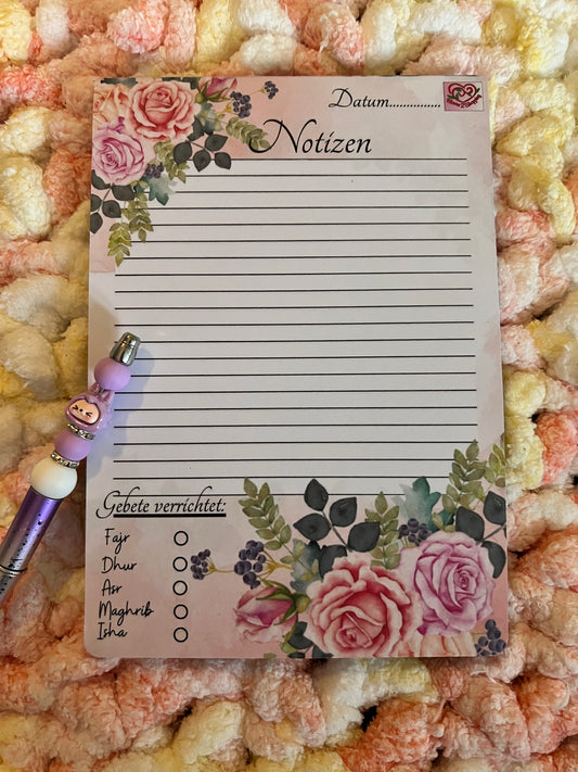 Notizblock „Gebetsreflexion“ – A5, beidseitig bedruckt