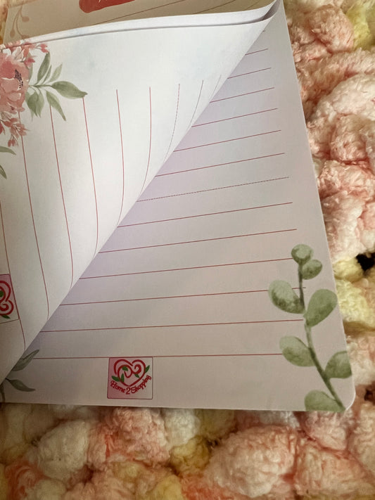 Notizblock „Rose“