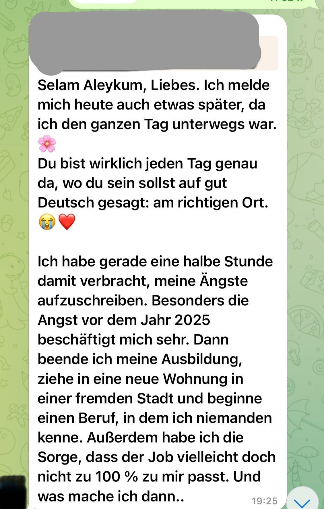 Endlich wieder Klarheit. Endlich wieder du.