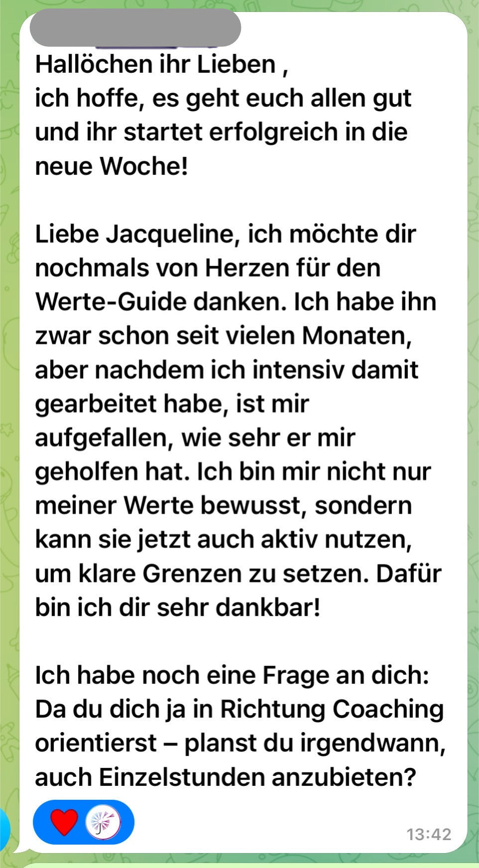 Endlich wieder Klarheit. Endlich wieder du.