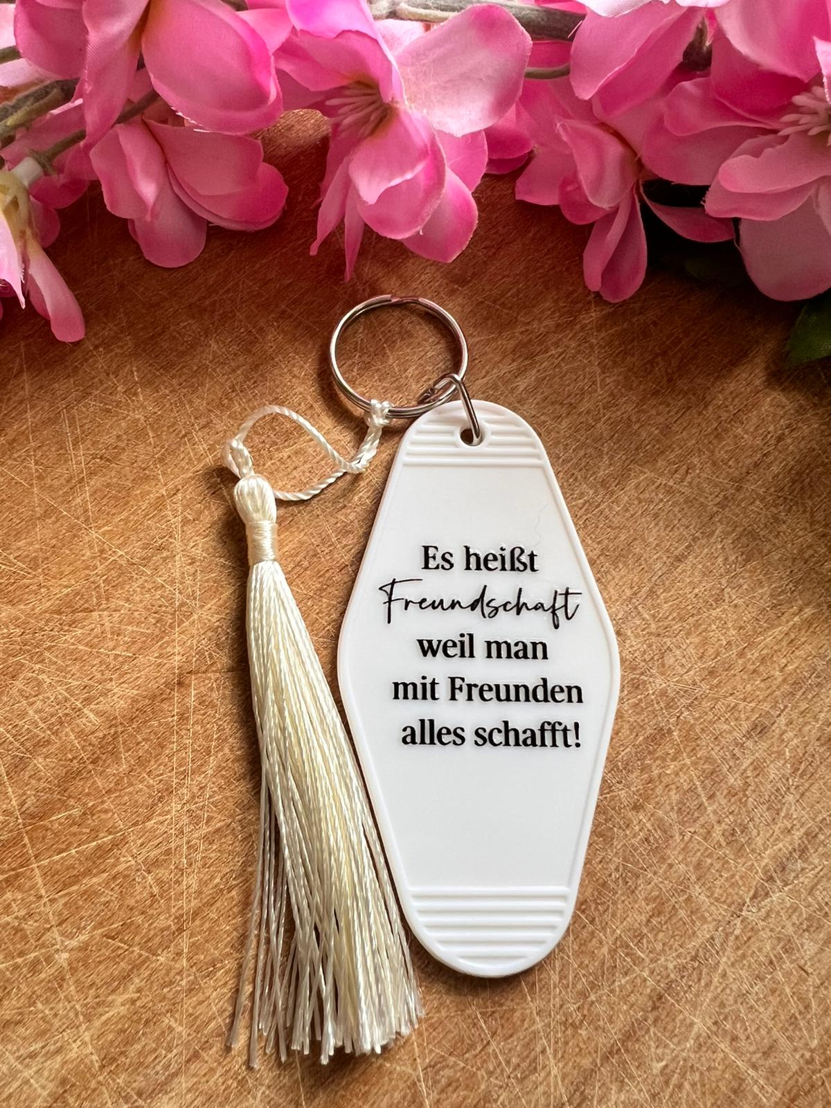 Schlüsselanhänger „Freundschaft“ – Ein Zeichen echter Freundschaft